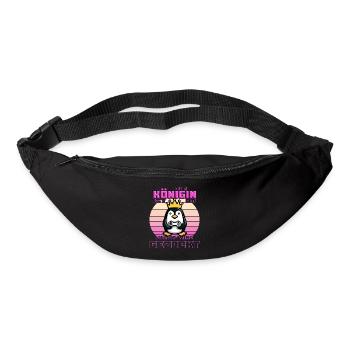 The queen wants to gamble - Bum bag - black - Front