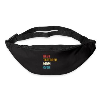 Best Tattooed Mom Ever - Bum bag - black - Front