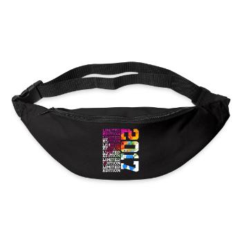 ÉDITION LIMITÉE 2017 9 ANS 9E ANNIVERSAIRE - Sac banane - noir - Devant