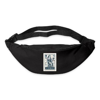 Virgo Star Sign - Astrology - Bum bag - black - Front