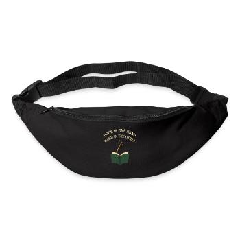 Booktok Fantasy Bookish Humor Gift for - Bum bag - black - Front