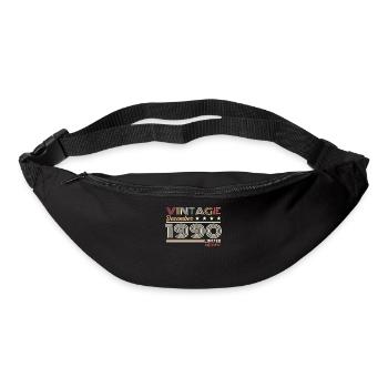 Cadeau Décembre 1990 - Sac banane - noir - Devant