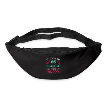 It took 66 years to look so good - Bum bag - black - Front
