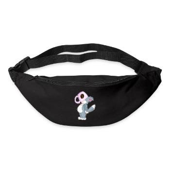 Tasse à café chat - Sac banane - noir - Devant