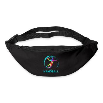 Handball Fem - Gürteltasche - Schwarz - Vorne