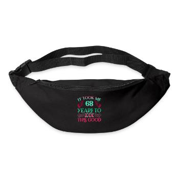 It took 68 years to look so good - Bum bag - black - Front