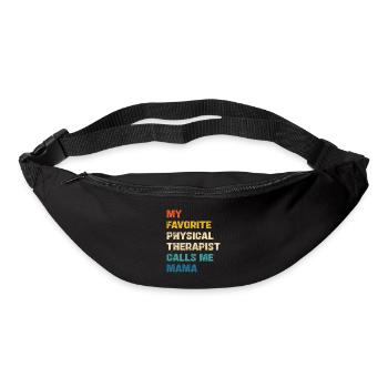 My Favorite Physical Therapist Calls Me Mama - Gürteltasche - Schwarz - Vorne