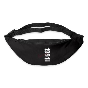 75e anniversaire Original Décembre Né en 1951 - Sac banane - noir - Devant