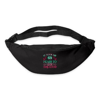 It took 69 years to look so good - Bum bag - black - Front