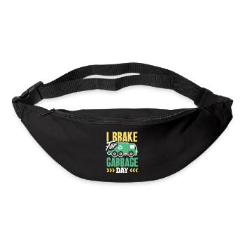 Garbage Day is my favorite day - Bum bag - black - Front