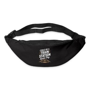 Could be a train station day - Bum bag - black - Front