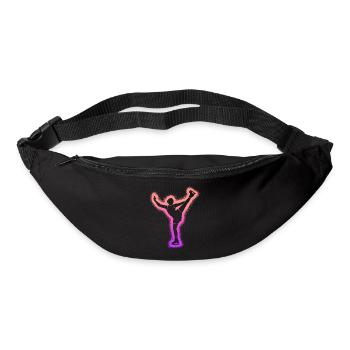 Patineuse artistique Fille patineuse artistique Patinage artistique - Sac banane - noir - Devant