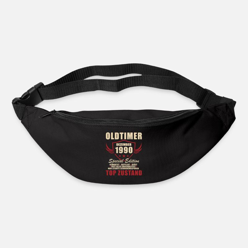 Oldtimer Dezember 1990 Sonderedition - Gürteltasche - Schwarz