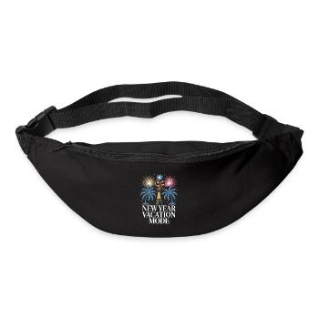 Mode vacances du Nouvel An - Sac banane - noir - Devant