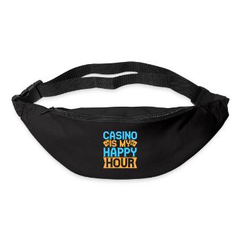 Gambling Fan Casino est mon happy hour casino - Sac banane - noir - Devant