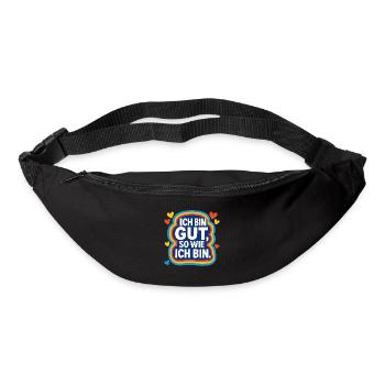 I'm Good Shirt, Self Love Saying - Bum bag - black - Front