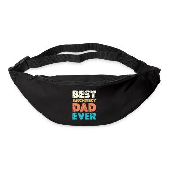 Bester Architekt Dad Aller Zeiten - Gürteltasche - Schwarz - Vorne