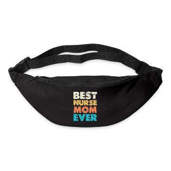 Best Nurse Mom - Bum bag - black - Front