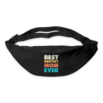 Beste Zahnärztin Mama - Gürteltasche - Schwarz - Vorne