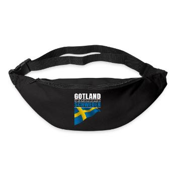 Gotland - Gürteltasche - Schwarz - Vorne