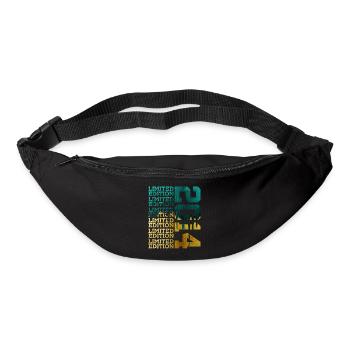 ÉDITION LIMITÉE 2014 12 ANS 12E ANNIVERSAIRE - Sac banane - noir - Devant