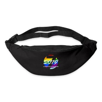 7e anniversaire 2019 cadeau garçons et filles - Sac banane - noir - Devant