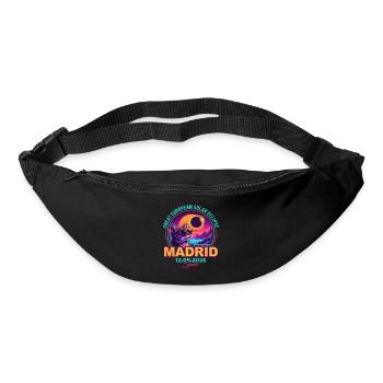 Solar Cat Madrid Eclipse 2026 - Gürteltasche - Schwarz - Vorne