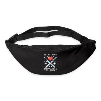 Co-Op-Modus: Stieffamilie-Edition | Patchwork - Gürteltasche - Schwarz - Vorne