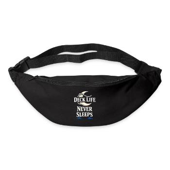 Seamanship Gift for Deckhand Ocean Work - Bum bag - black - Front