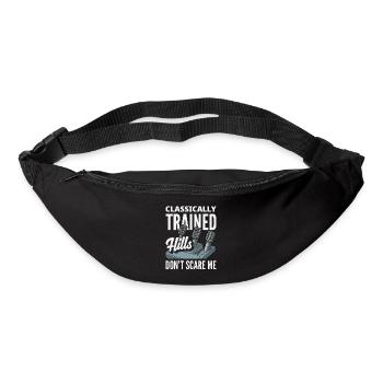 Manual car, classically trained - Bum bag - black - Front