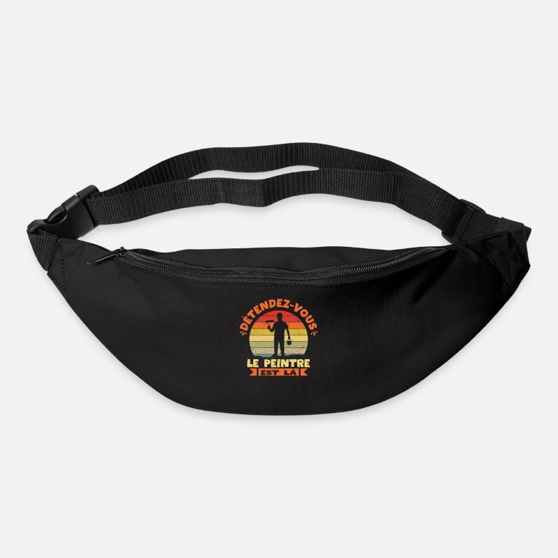 Relax the painter is there Artisan humor - Bum bag - black