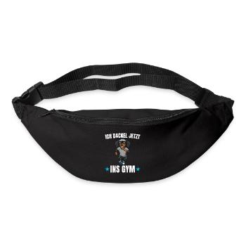 Workout I'm going to the gym now - Bum bag - black - Front