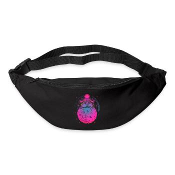 Psychedelic Astro Drummer Planet - Sac banane - noir - Devant