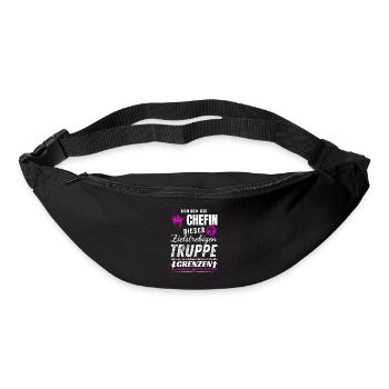 Chefin der Zielstrebigen Truppe Chefin Geschenke - Sac banane - noir - Devant