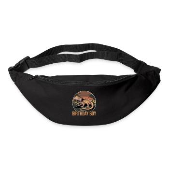 Funny Reptile Crested Gecko - Bum bag - black - Front