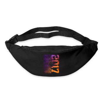 LIMITED EDITION 2017 BASKETBALL 9. GEBURTSTAG - Gürteltasche - Schwarz - Vorne