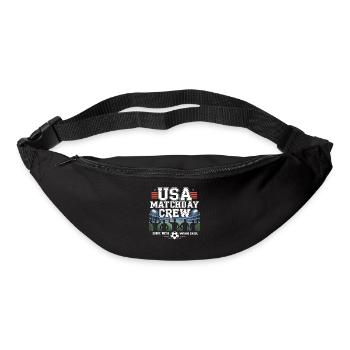 USA Matchday Crew – Soccer Fan - Gürteltasche - Schwarz - Vorne