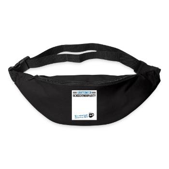 Guestbook Divorce Party Divorced Divorce - Bum bag - black - Front