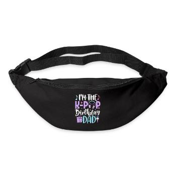 I'm The K Pop Birthday Dad - Bum bag - black - Front