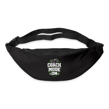 Soccer Training Youth Sports Coach - Bum bag - black - Front