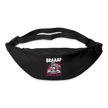 Quad ATV Woman Girl Four Wheeler - Bum bag - black - Front