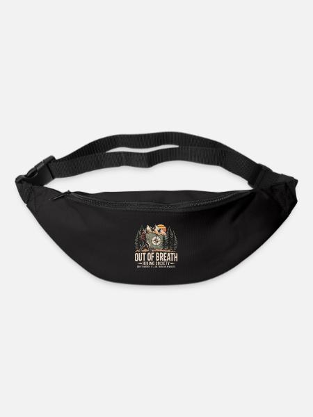 Out of Breath Hiking Society - Bum bag - black