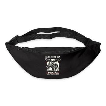 Lech Tchèque Rus' Origines slaves Légende - Sac banane - noir - Devant