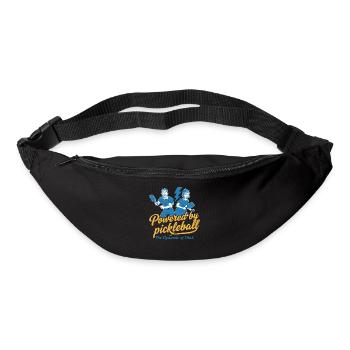 Pickleball angetrieben von Pickleball Die Dynamik von - Gürteltasche - Schwarz - Vorne