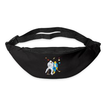 Astronaut Alien Weltraumhockeyshirt - Gürteltasche - Schwarz - Vorne