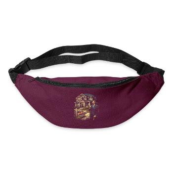 Real Estate Agent Broker - Bum bag - burgundy - Front