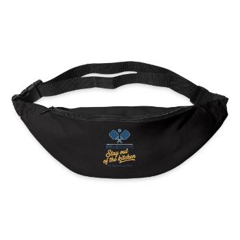Pickleball Player Love Pickleball Stay Out Of The - Bum bag - black - Front