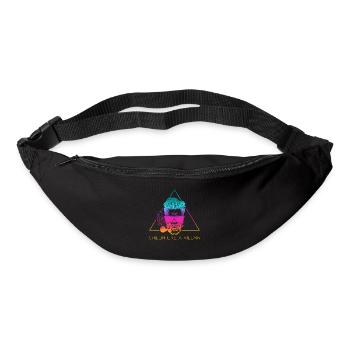 Skull with Sunglasses – Chillin Retro - Bum bag - black - Front