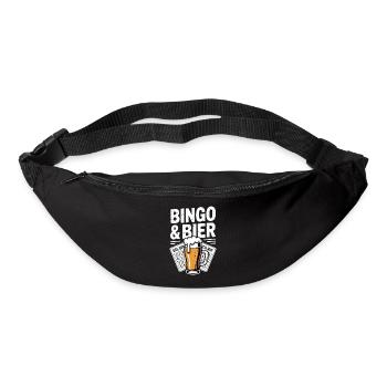 Bingo Player Bingo & Bier Das Gönn Ich Mir Bingo - Gürteltasche - Schwarz - Vorne