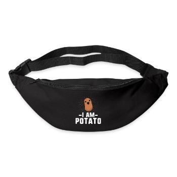 Sunburst Potato I Am Potato - Bum bag - black - Front